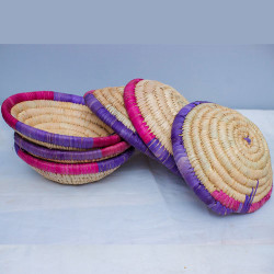 Coloured Woven Multipurpose Basket